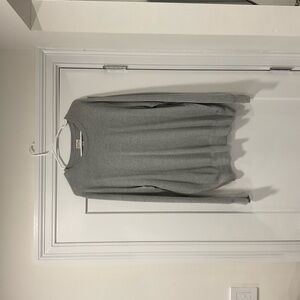 J. Crew Classic Gray Crew Neck Sweater